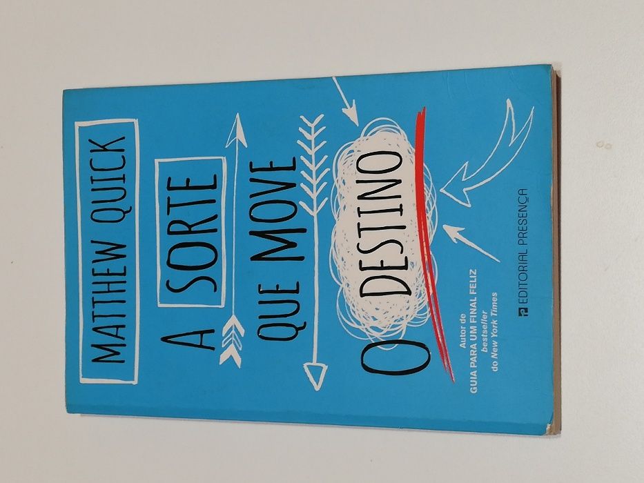 Livro "A Sorte Que Move o Destino" de Mathew Quick