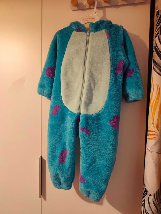 kombinezon "potwory i spółka", rozmiar 100 sulley