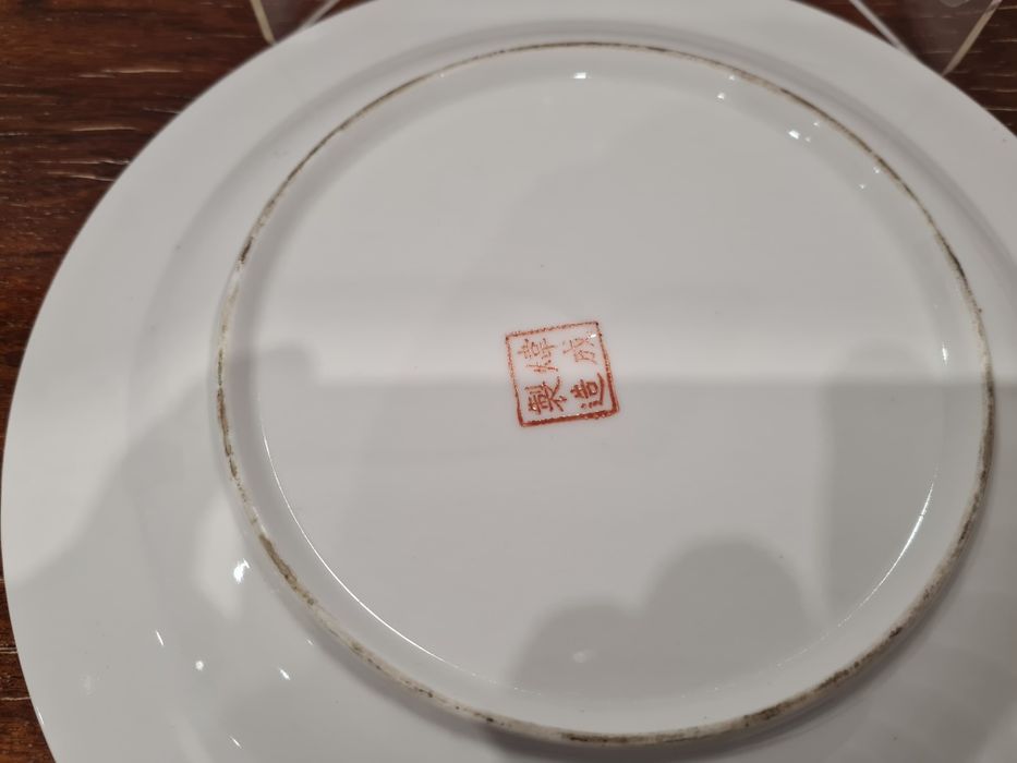 2 Pratos porcelana Macau