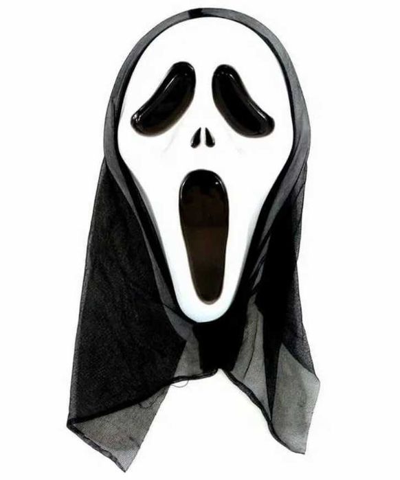 MASKA NA HALLOWEEN maska krzyk scream na przebranie strój wysyłam