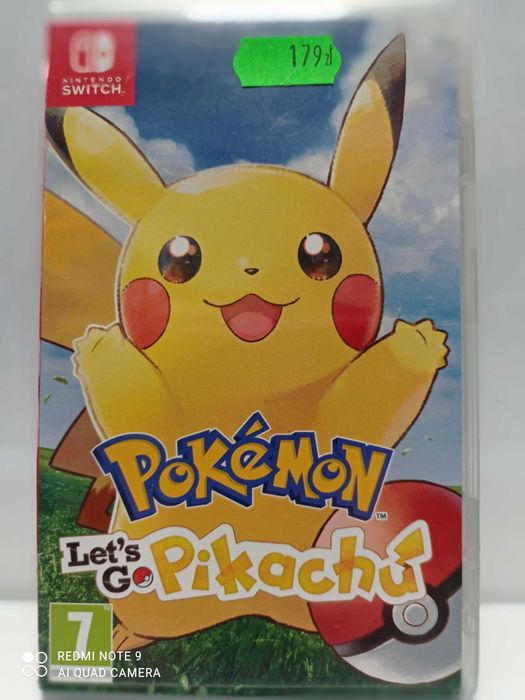 Pokemon Lets Go Pikachu gra na Nintendo Switch /zamiana również/