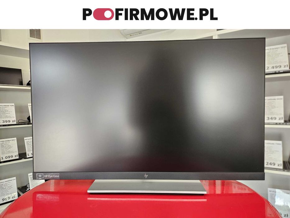 Monitor Bezramkowy HP E27 G4 27" FullHD IPS HDMI VGA DISPLAYPORT LED Pełna Regulacja VESA Klasa A Faktura 23% Vat PoFirmowe.pl