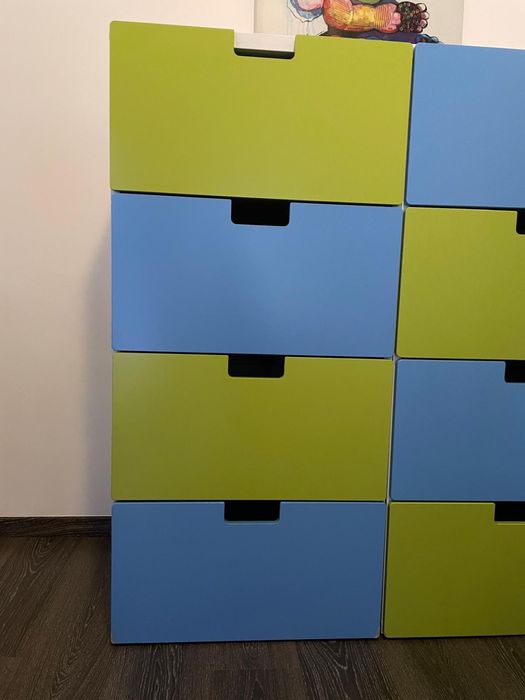 Armário IKEA de arrumacão infantil por módulos