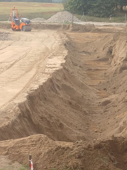 Ziemia ,Wymiany gruntów piach kruszywa wykopy