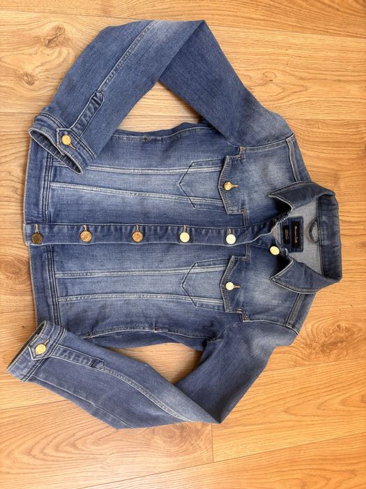 Massimo Dutti świetna kurtka jeansowa