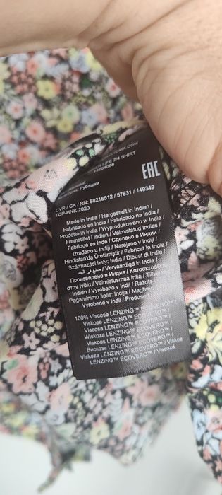 Bluzka Only Carmakoma r. 50 + / 100% wiskoza
