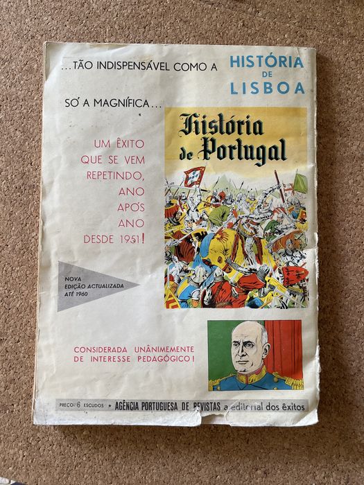 caderneta cromos historia de lisboa