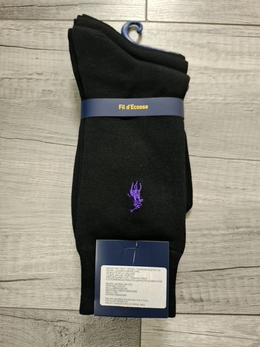 Skarpety Polo Ralph Lauren 3pak orginal 39-42