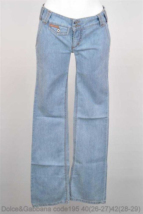 Жіночі джинси клеш Dolce & Gabbana D&G. Bootcut, орігінал made in Italy.