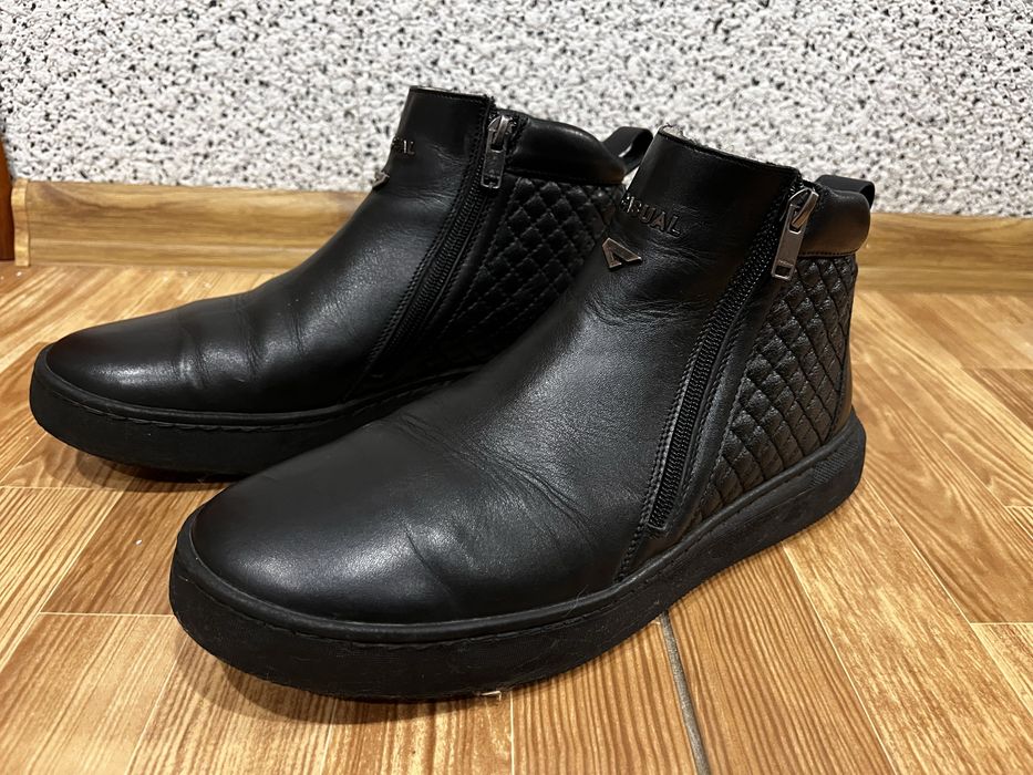 Шкіряні черевики Casual ( зима)