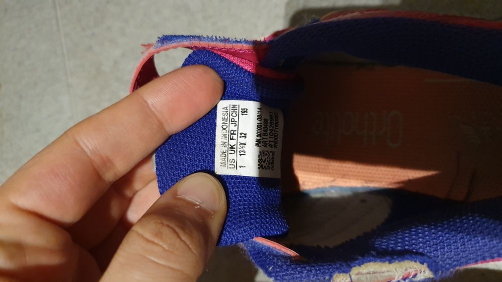 Adidasy 32 dziewczęce rozowe