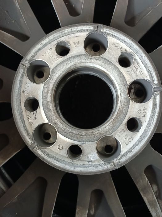 Felgi aluminiowe Mercedes 17 5x112 oryginalne używane 4szt