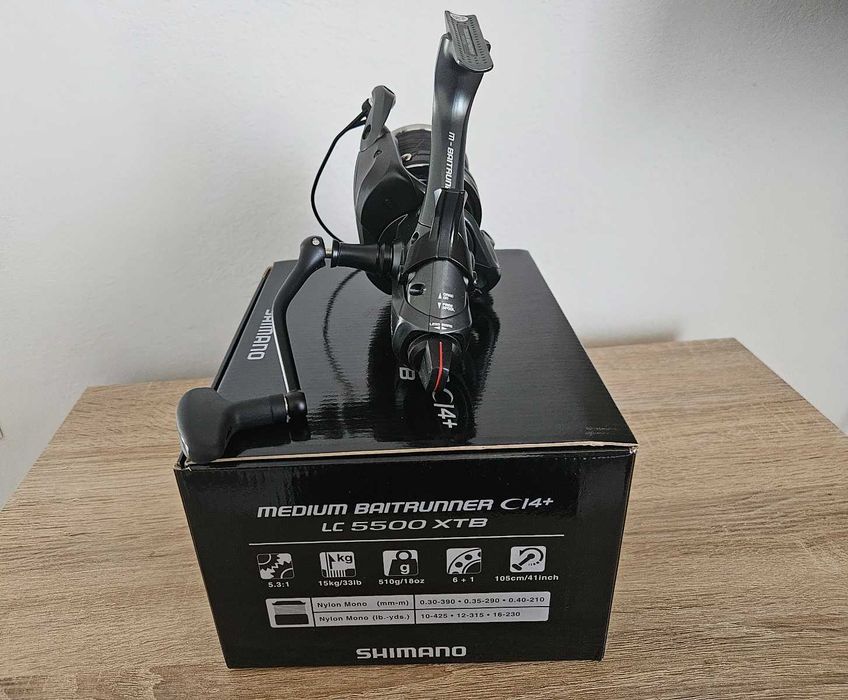 Kołowrotek Shimano Medium Baitrunner CI4+ 5500 LC XTB