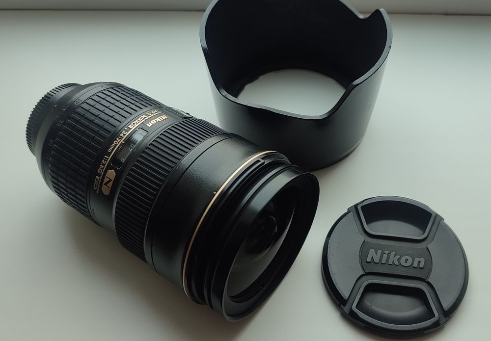 Nikon AF-S 24-70  1:2.8G ED Ціна без торгу до 18.02.26
