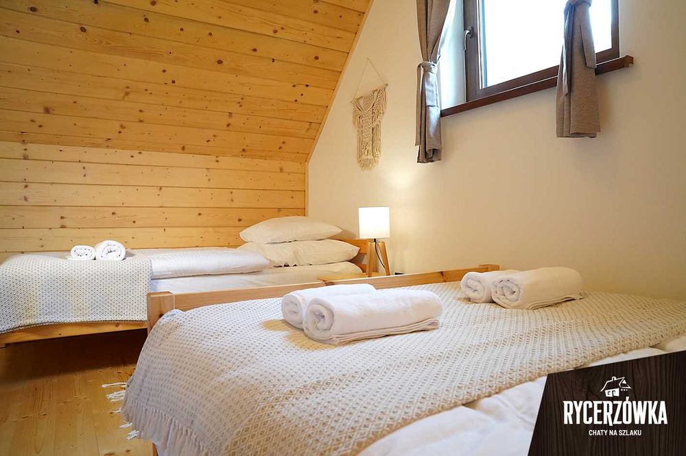 Chaty Rycerzówka - domek w górach. Soblówka. Beskid Żywiecki