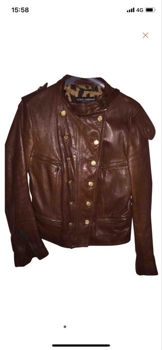 Blusao de pele Dolce & Gabanna