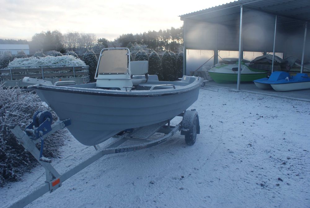 ZIMOWA PROMOCJA łódka, łódź wędkarska AGATA, Laminex łodzie