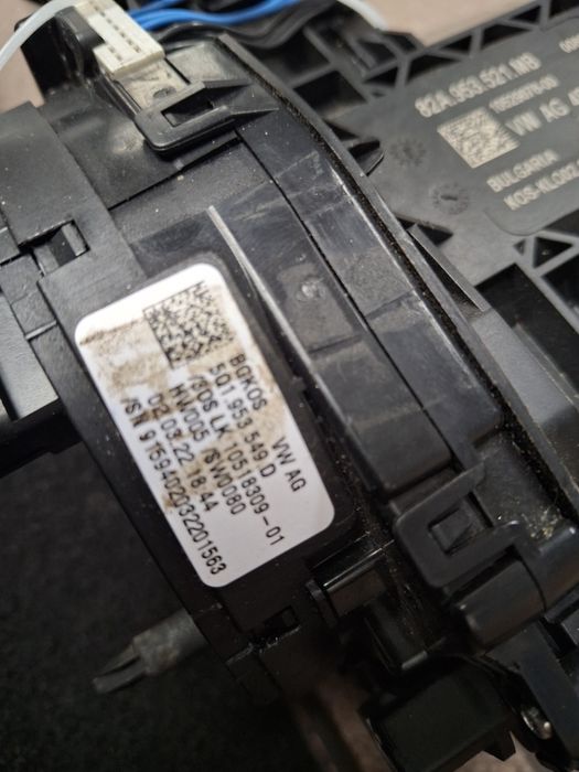 Manetka taśma przełącznik Audi Q2 audi a3, 82A953.521.MB