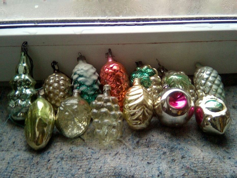 Елочные игрушки СССР