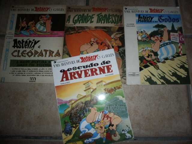 bd-17 álbuns-,maitres,jim del monaco,astérix,mafalda