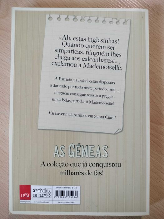 Livros da Coleção As Gémeas - Vol. 1/2/8