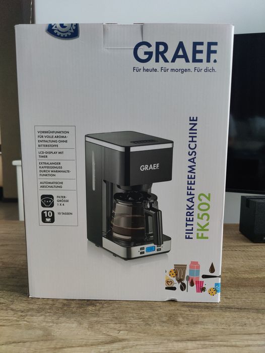 Крапельна кавоварка Graef FK502EU для фільтр кави