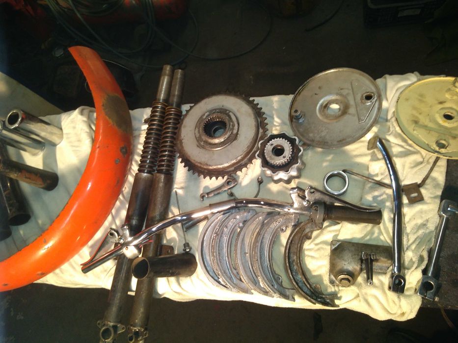 junak m07 okazja szczęki hamulcowe i inne