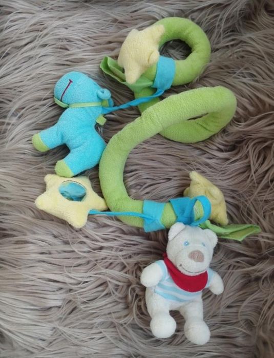 Игрушка - спираль в коляску, автокресло, кроватку, переноску  tcm baby