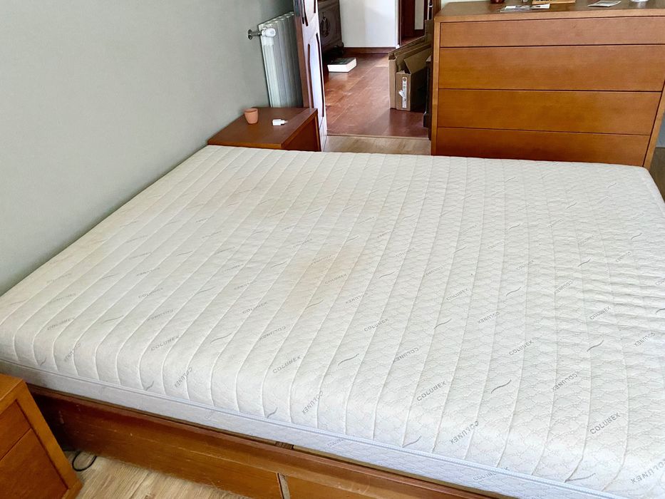 Colchão Colunex firme com capa lavável