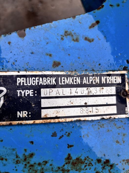 Sprzedam pług obrotowy Lemken Opal 140