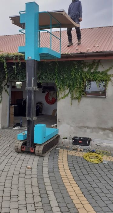 Zwyżka gąsienicowa, podnośnik koszowy