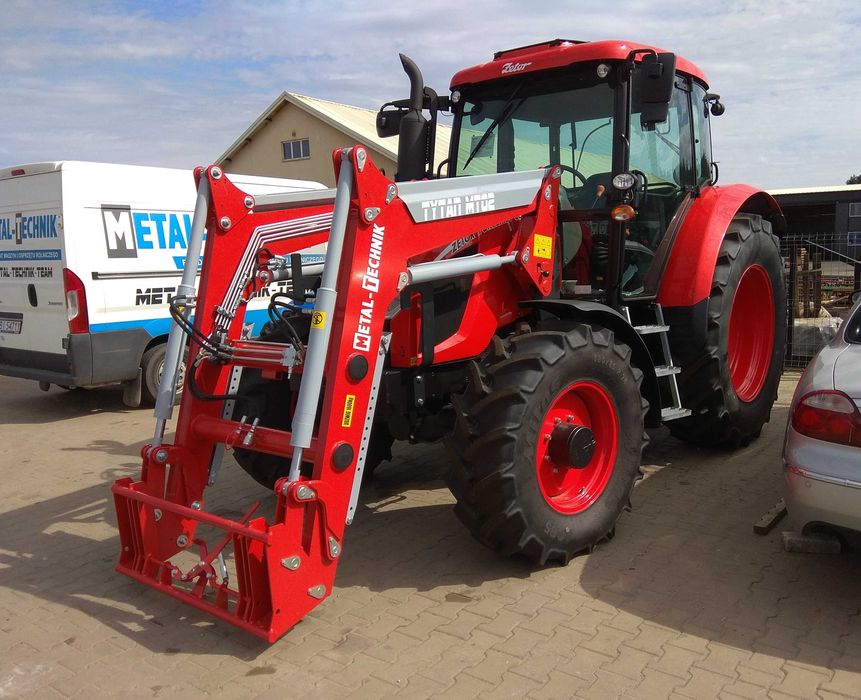 Ładowacz czołowy TUR Tytan MT02 Metal Technik John Deere Case IH MF