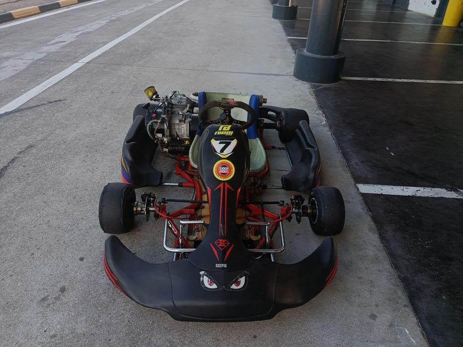 Karting Danilo Rossi com disco travagem frente  420cc 4tempos impecável