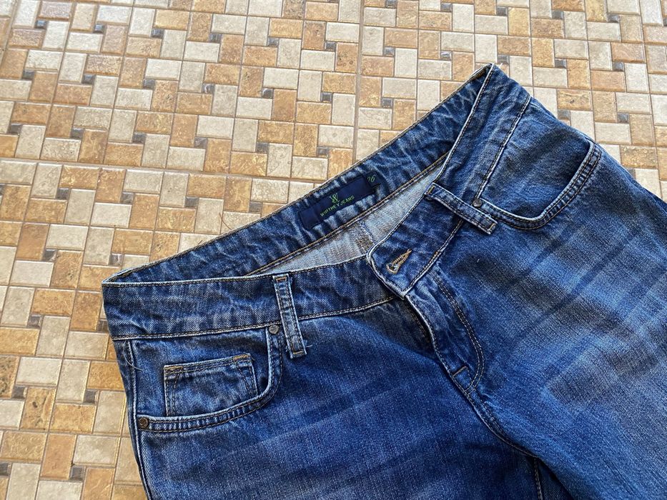 Джинсы (клёш / boot-cut), низкая посадка — как новые!