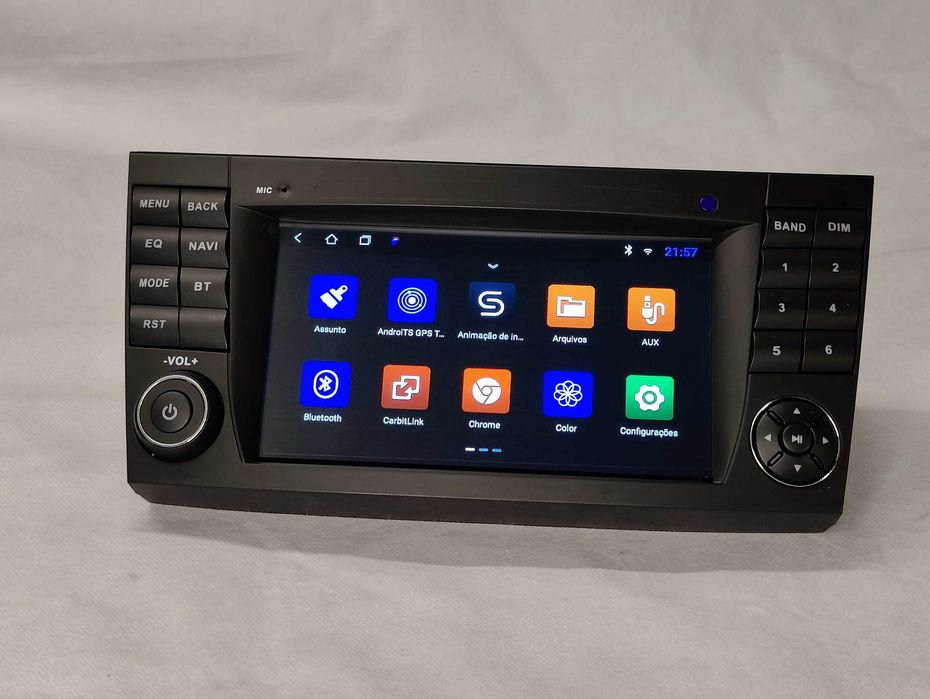 Rádio 2 din Android Mercedes Classe E W211 •Wifi-GPS-Bluetooth +CÂMARA