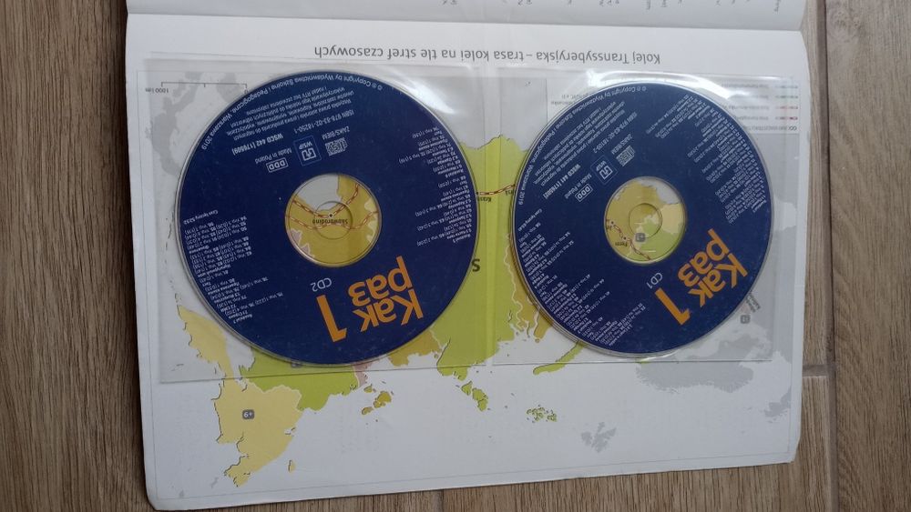 Język rosyjski liceum, technikum Kak pa3 1 (2 CD)