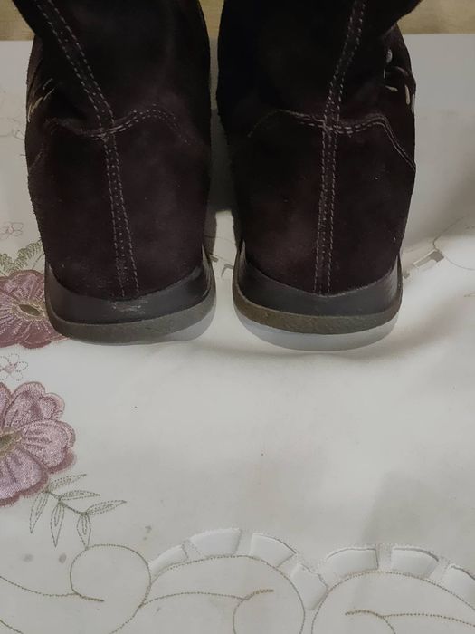 Замшевие чоботи демісезон