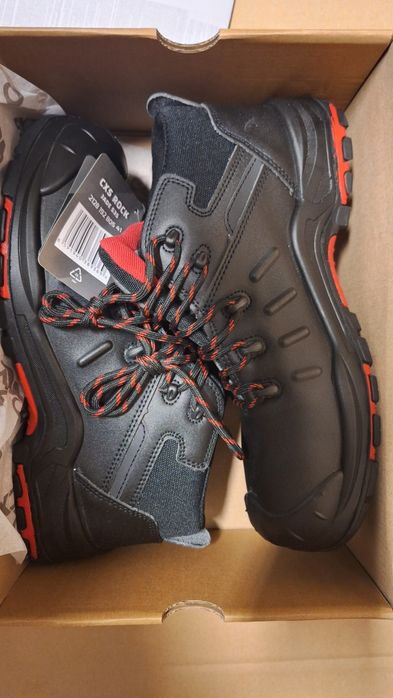 Buty robocze skórzane z noskami CXS ore s3
