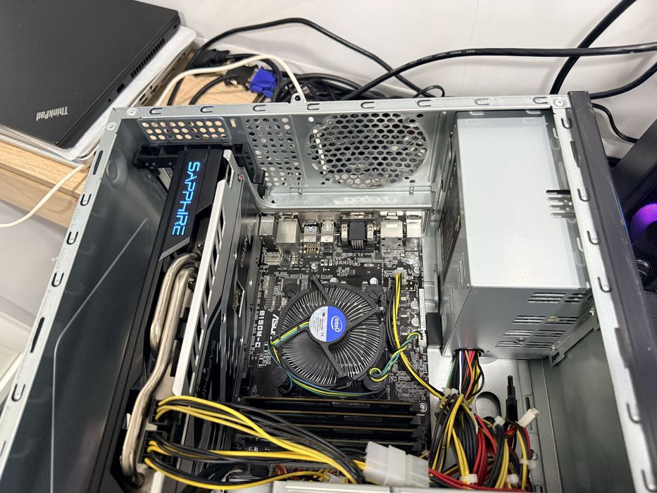 Ігровий Компьютер Системний блок і5+16ddr4+SSD 256+AMD RX 570 Saphire