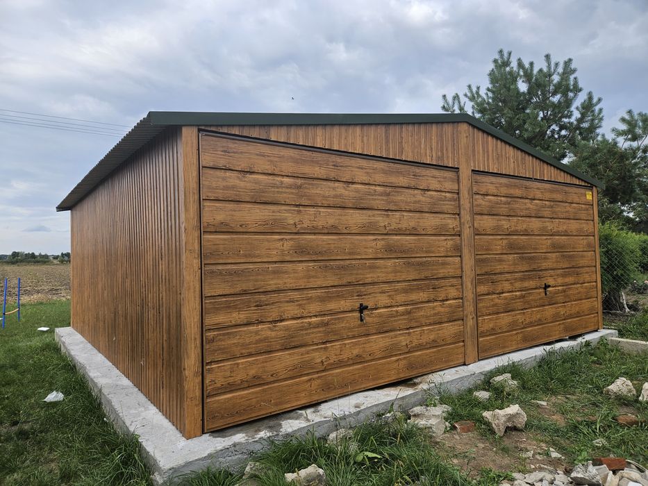 6x5 LUB Garaze Blaszane Garaz Blaszany Blaszak Blaszaki Garaże Garaż