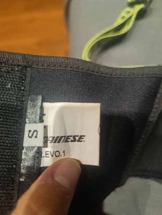 Dainese ochraniacz pleców, żółw, Evo 1 dla dziecka  narty