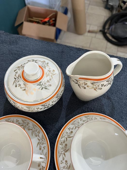 Serwis kawowy Karolina stara porcelana