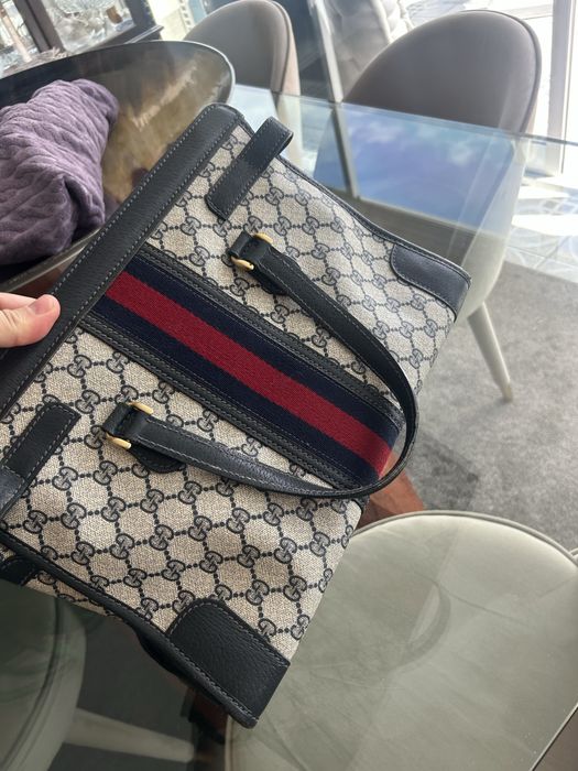 Mala  Gucci Vintage modelo kelly