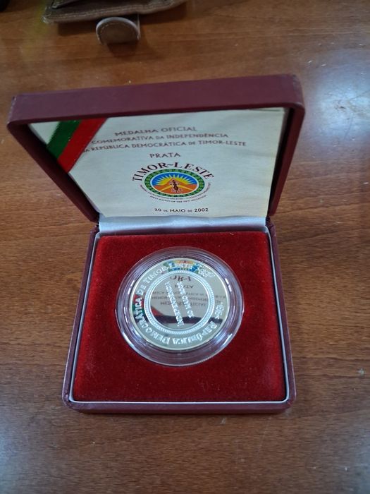 Medalha prata Timor