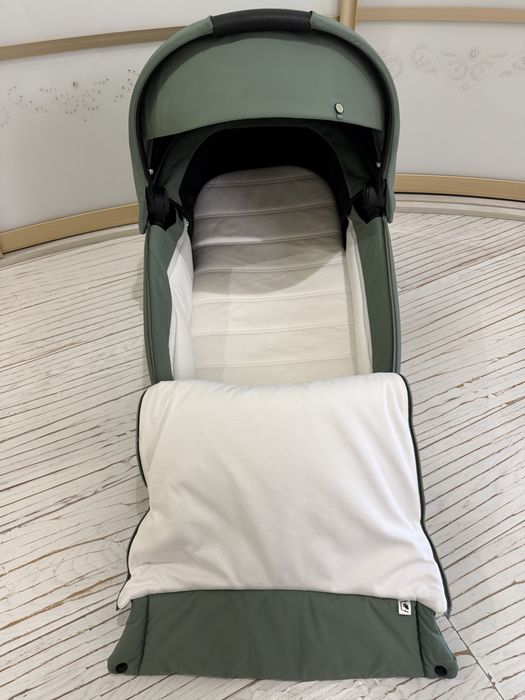 Коляска 2 В 1 Cybex Priam Leaf Green, Шасі Rosegold