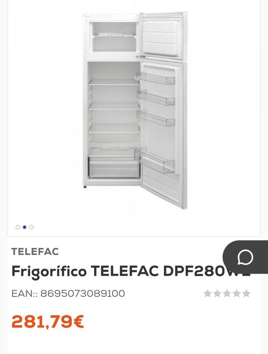 Novo frigorífico telefac