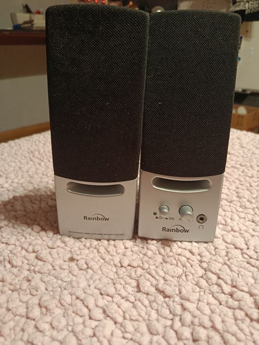 colunas de som rainbow