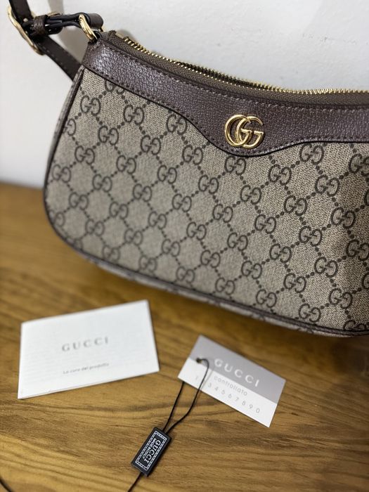 Mala Gucci Ophidia cloth handbag