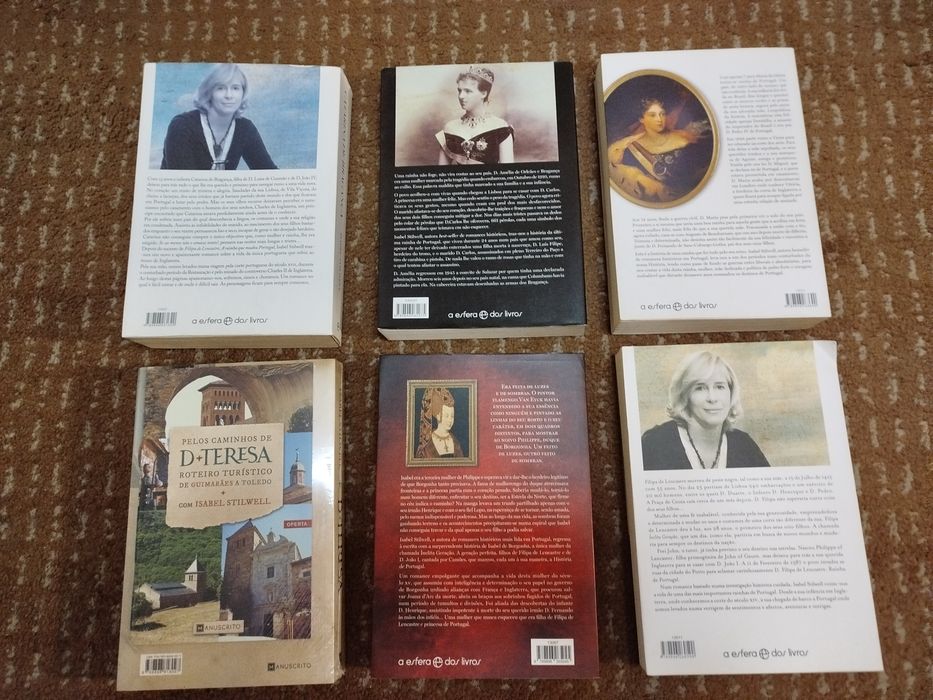 Isabel  Stilwell (Autora Bestseller)// D.Maria II + 2 titulos