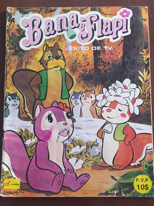 Caderneta Disvenda "Bana e Flapi"